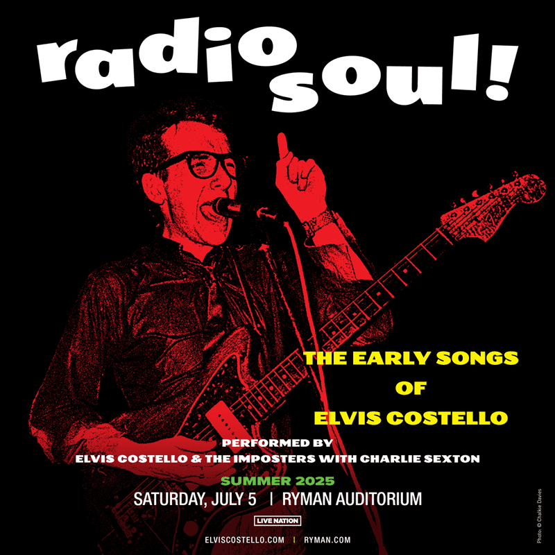 Radio Soul!: The Early Songs of Elvis Costello, performed by Elvis Costello & The Imposters with Charlie Sexton