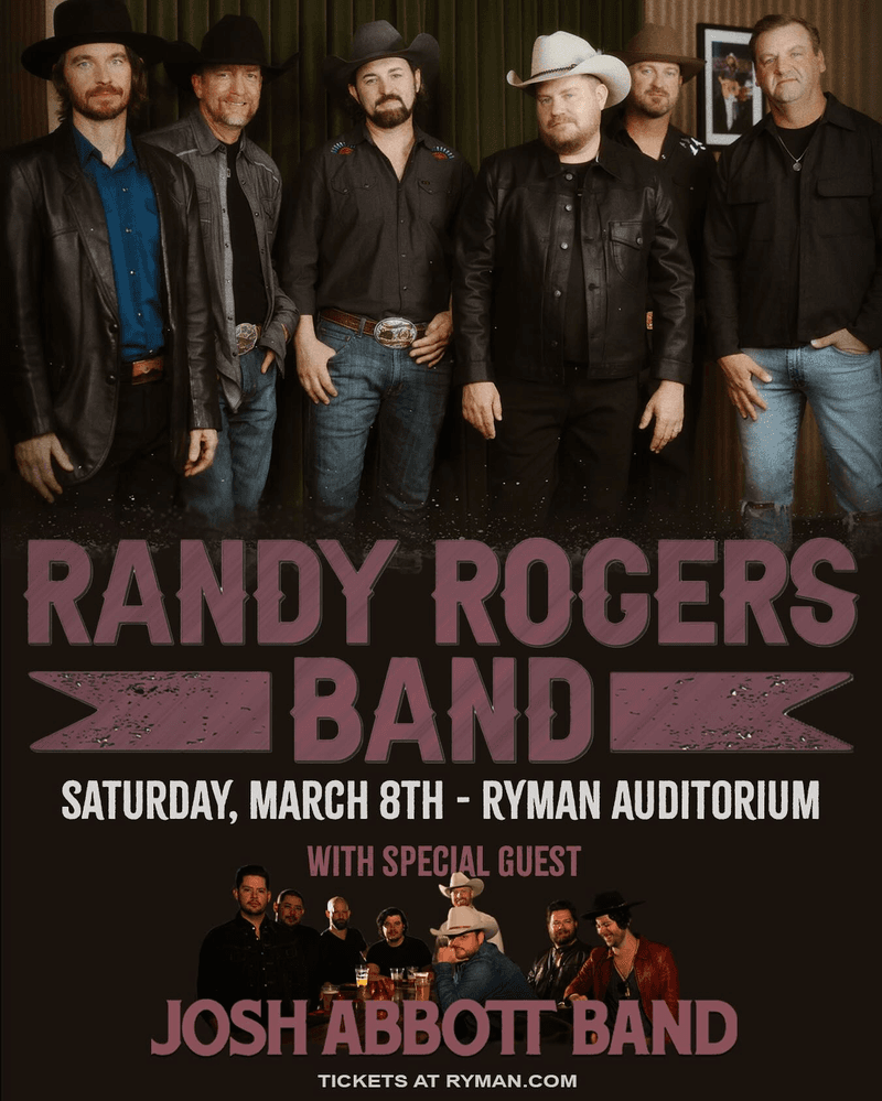 Randy Rogers Band // Josh Abbott Band