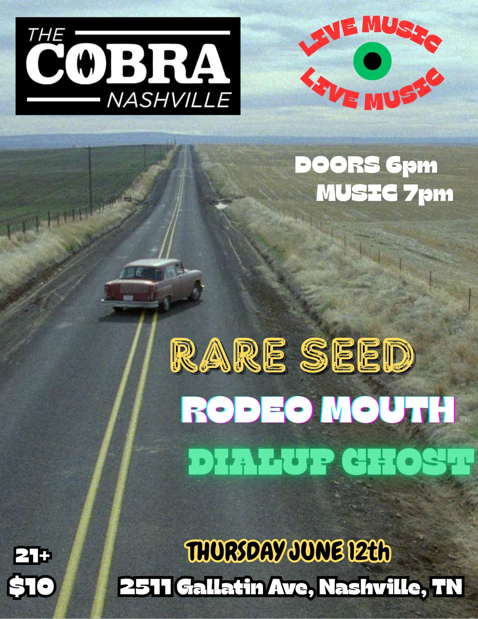 Rare Seed // Rodeo Mouth // Dialup Ghost