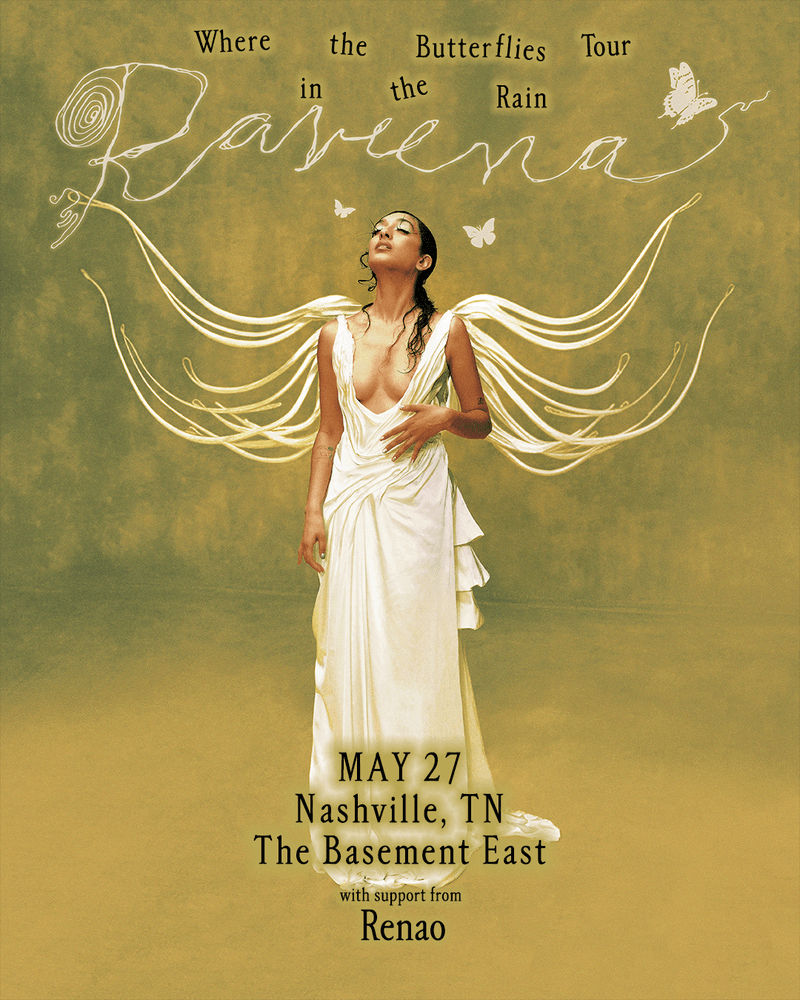 Raveena // Renao - Where the Butterflies Tour in the Rain