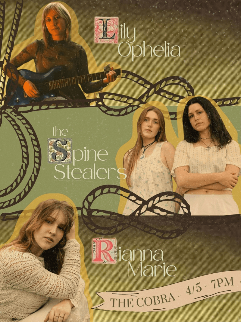 Rianna Marie // The Spine Stealers // Lily Ophelia