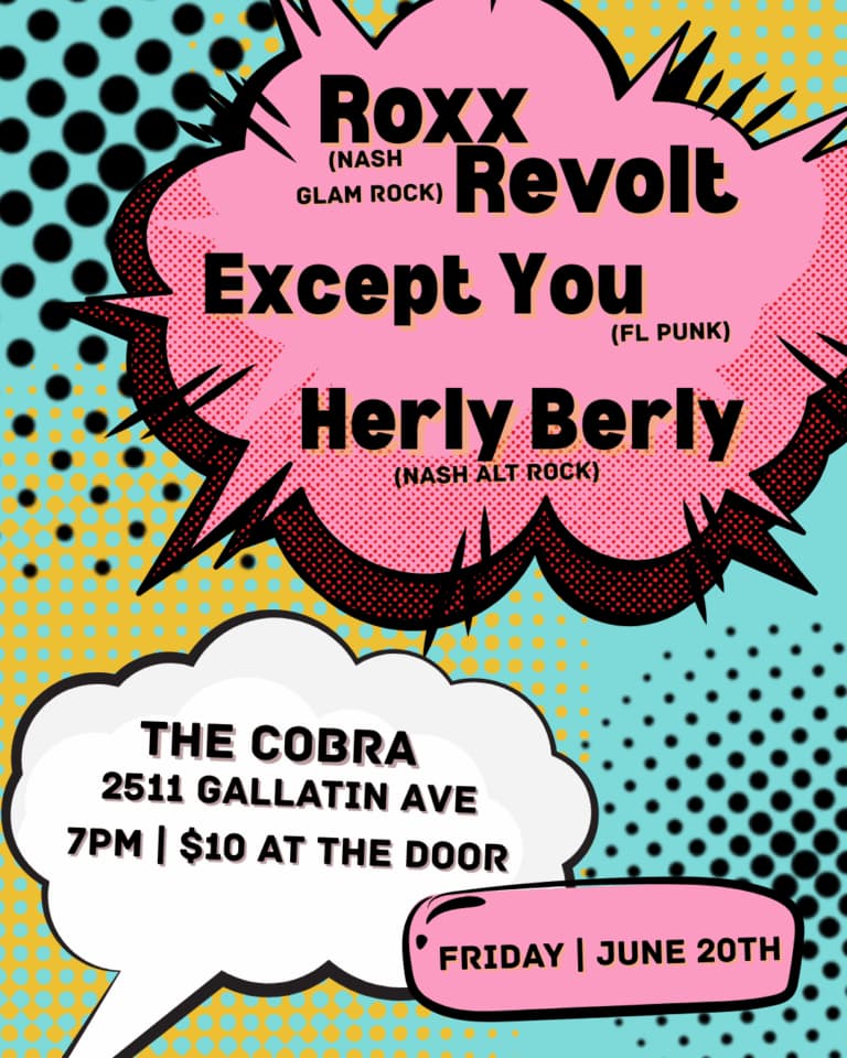 Roxx Revolt // Except You // Herly Berly