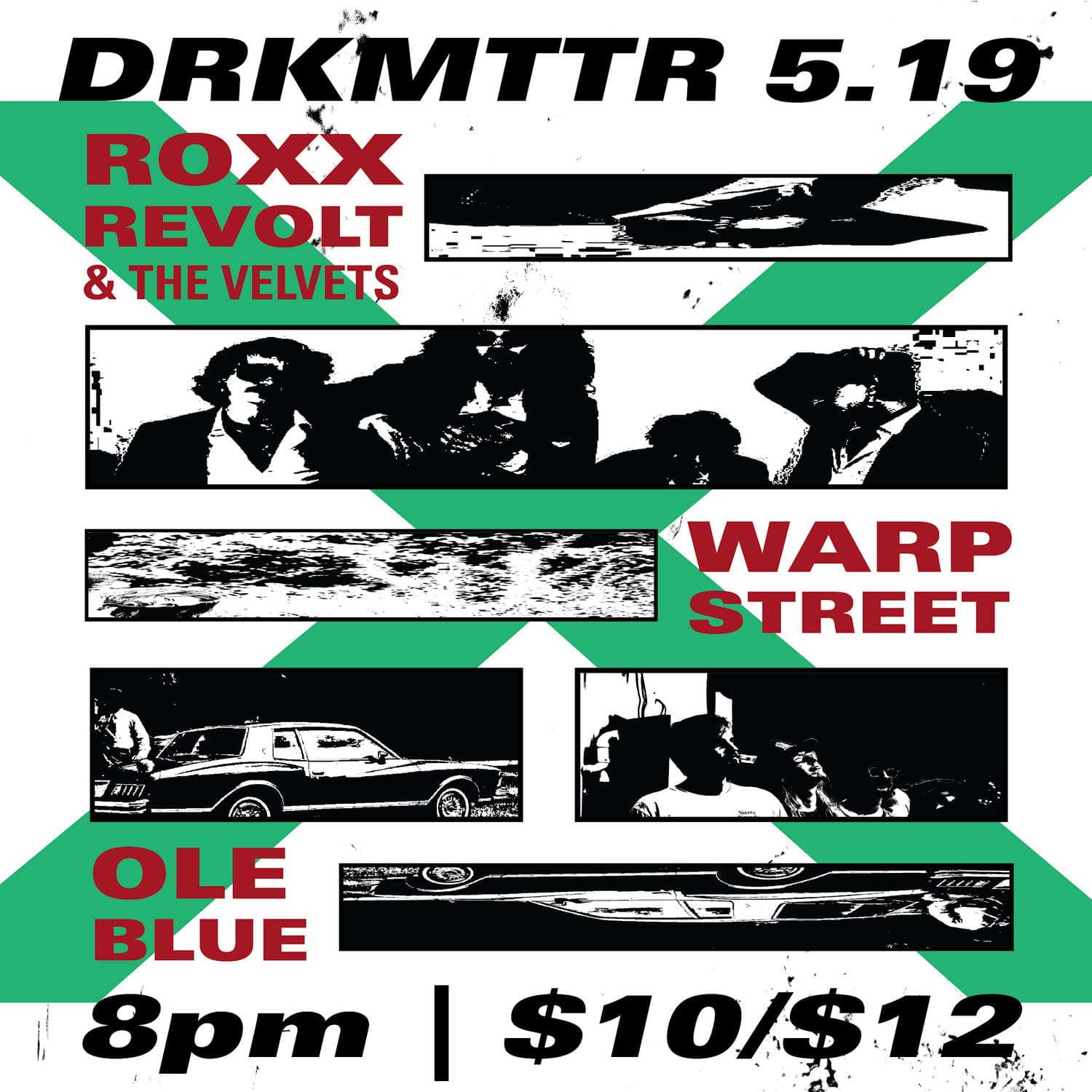 Roxx Revolt & The Velvets // Ole Blue // Warp Street
