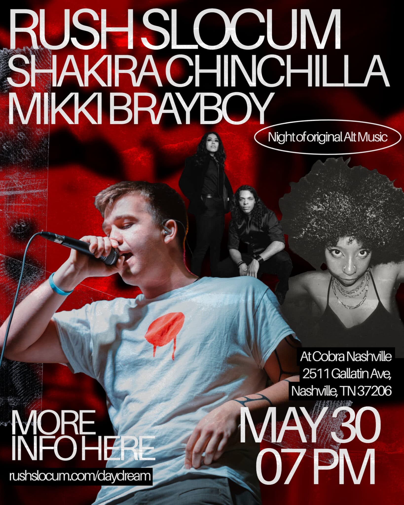 Rush Slocum // Shakira Chinchilla // Mikki Brayboy