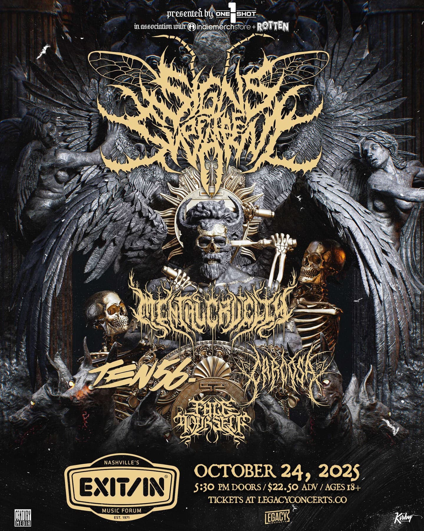 Signs Of The Swarm // MENTAL CRUELTY // ten56. // Carcosa // Face Yourself