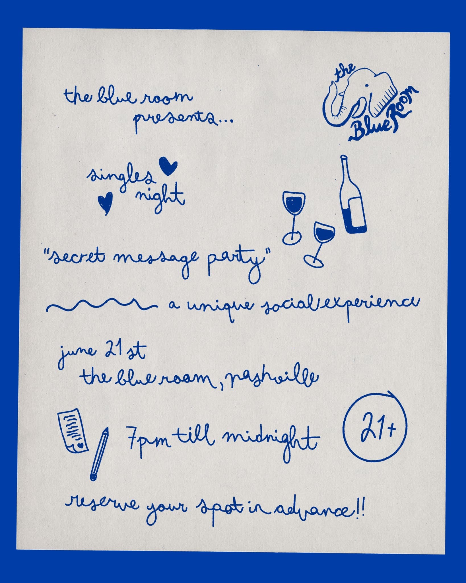 Singles Night - Secret Message Party