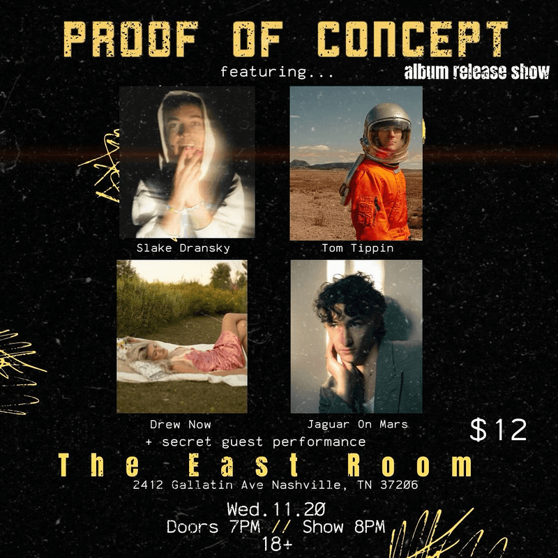 Slake Dransky // Tom Tippin // Drew Now // Jaguar On Mars
