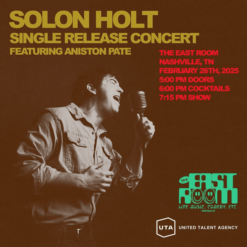 Solon Holt // Aniston Pate