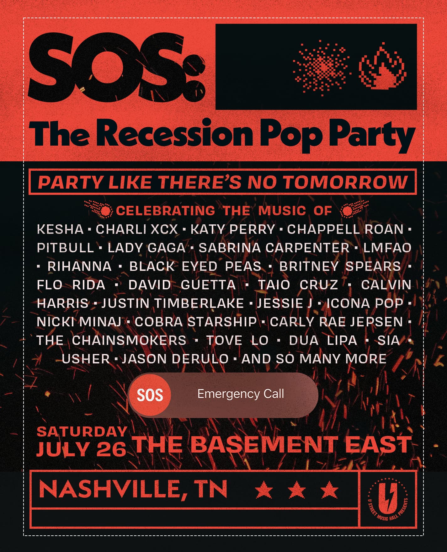 SOS: The Recession Pop Party