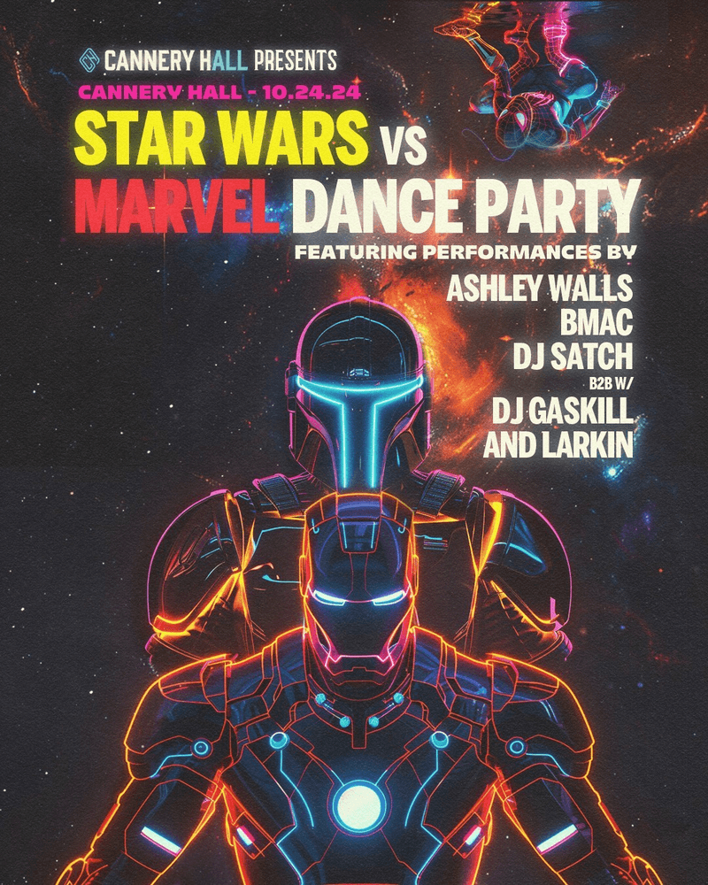 Star Wars vs Marvel Dance Party