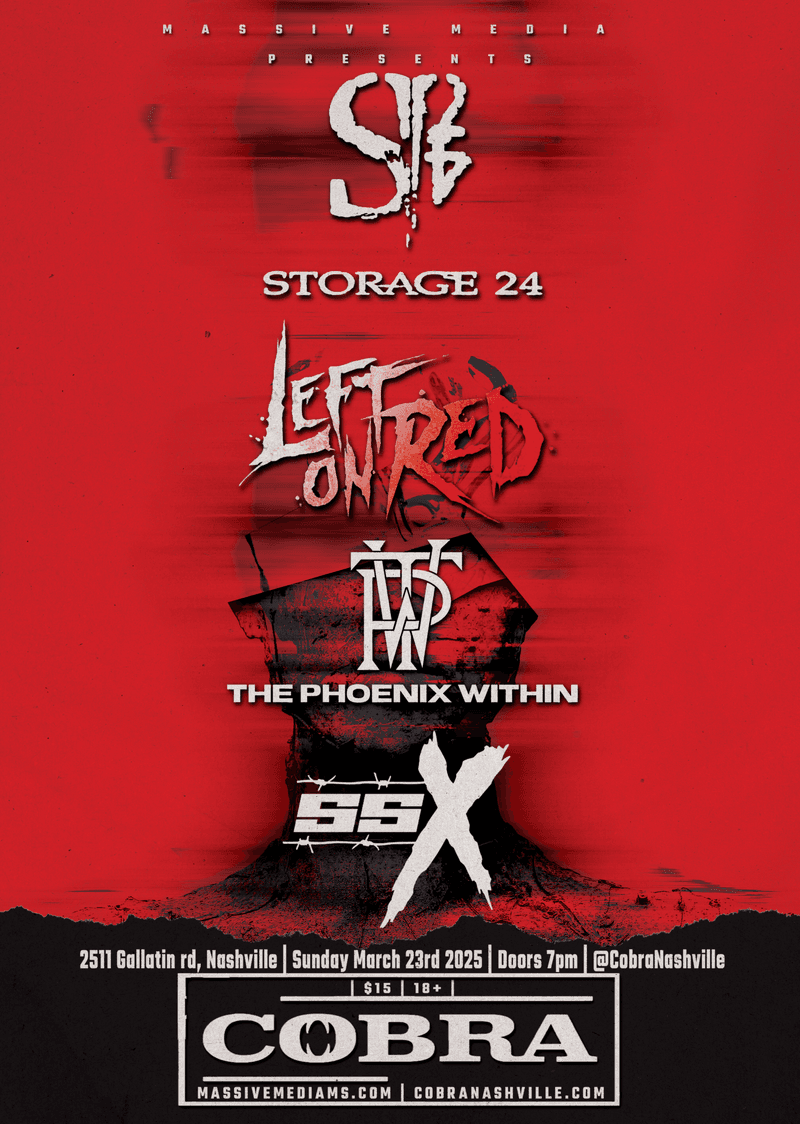 Storage 24 // Left on Red // The Phoenix Within // SSX