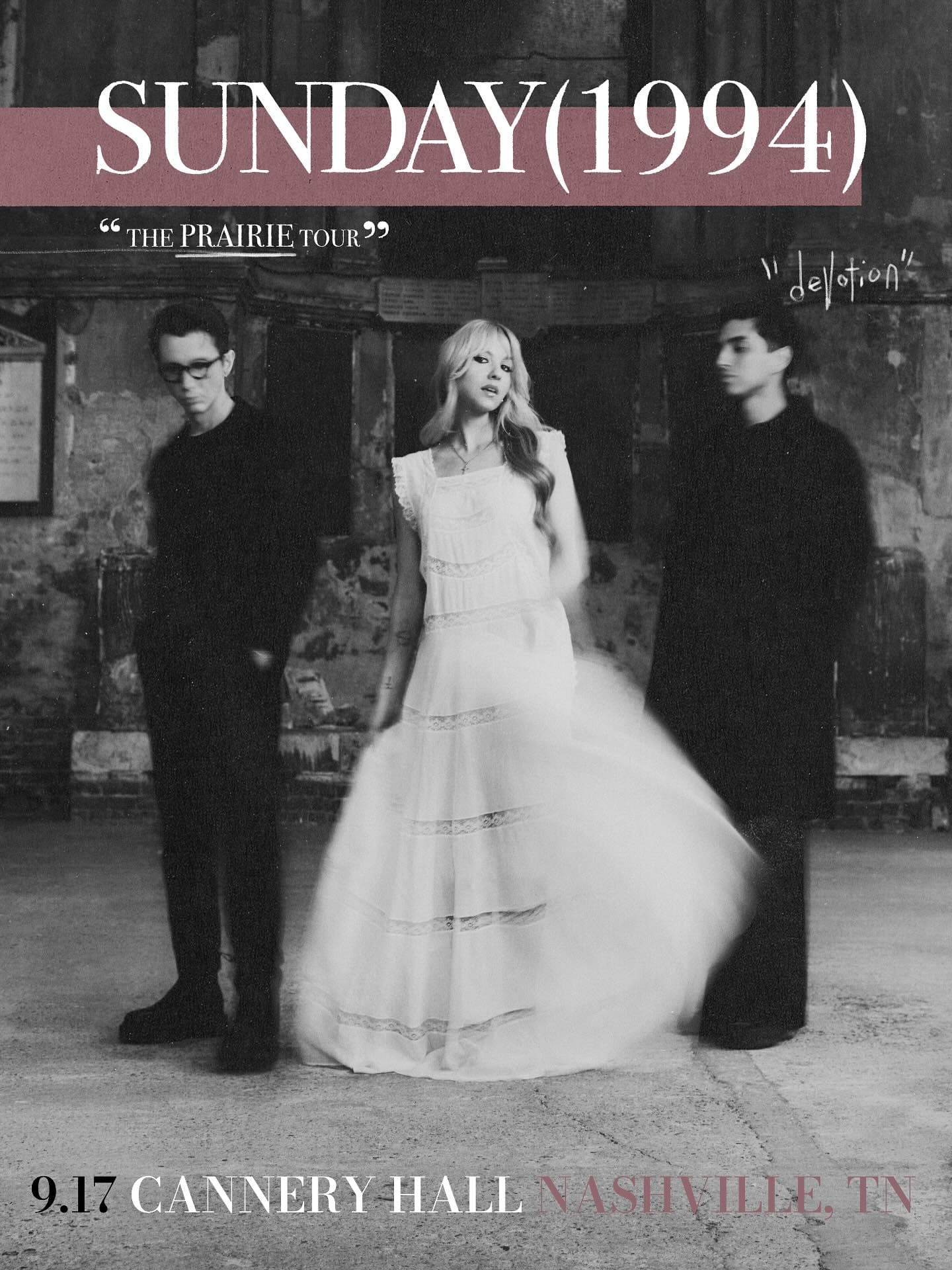 SUNDAY (1994) - The Prairie Tour