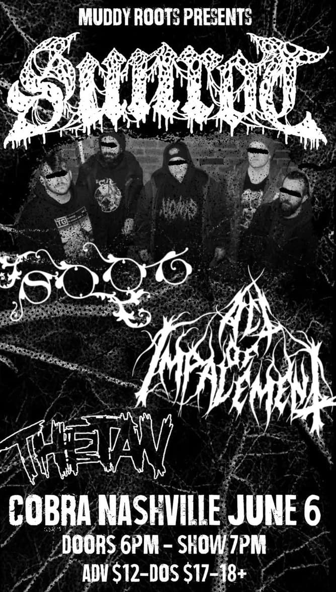 Sunrot // Soot // Act of Impalement // Thetan