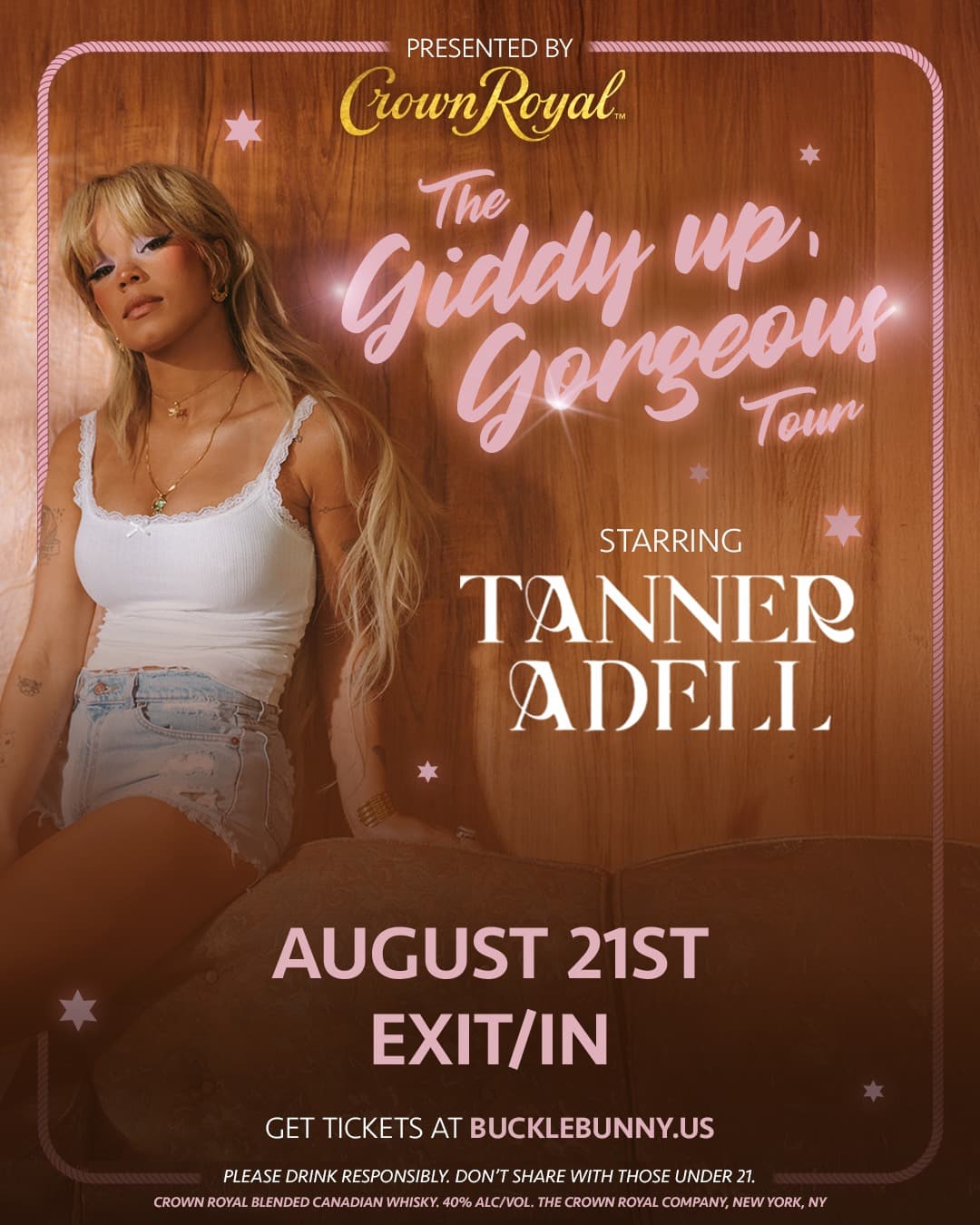 Tanner Adell - The Giddy Up, Gorgeous Tour