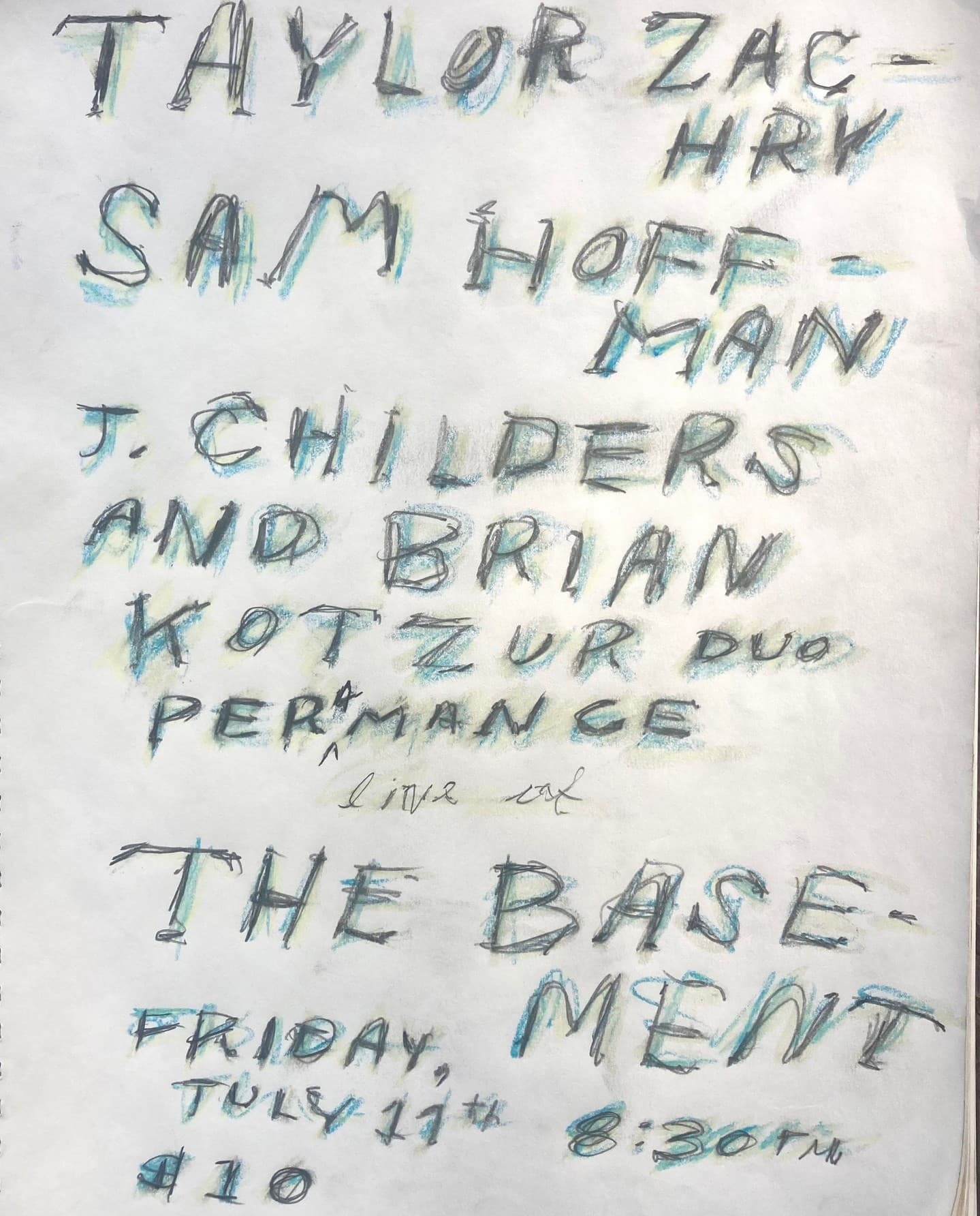 Taylor Zachry // Sam Hoffman // J. Childers // Brian Kotzur