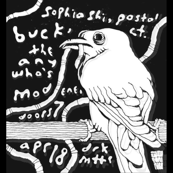 The Anywhos // Sophia Shi // Buck // Postal Court // Modenel