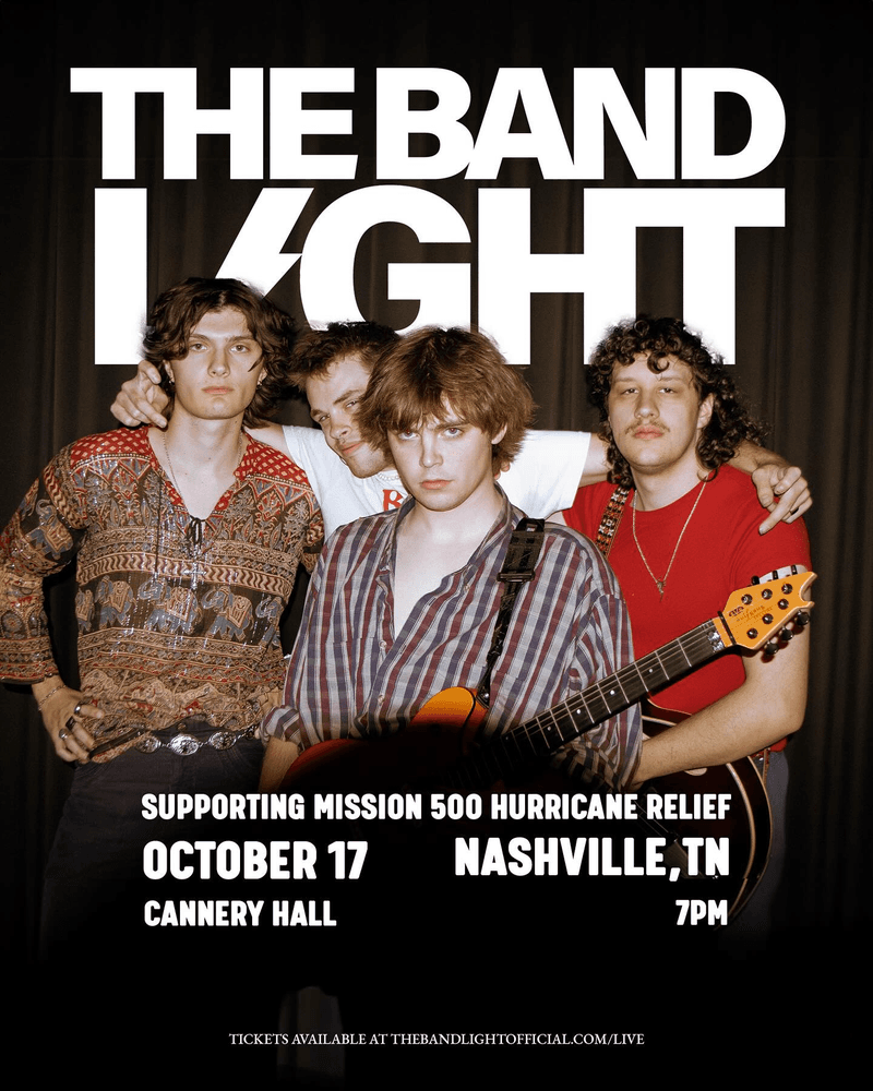 THE BAND LIGHT // ABSOLUTE SILENCE // OVERLOOK // CAMPANULA // MILES CONNOR