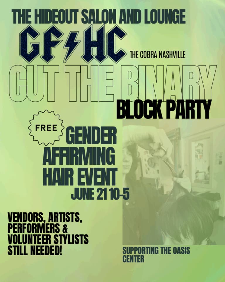 The Hideout Salon & Lounge Present: CUT THE BINARY BLOCK PARTY