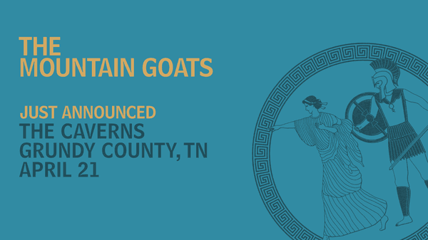 The Mountain Goats in The Caverns w/ Katy Kirby