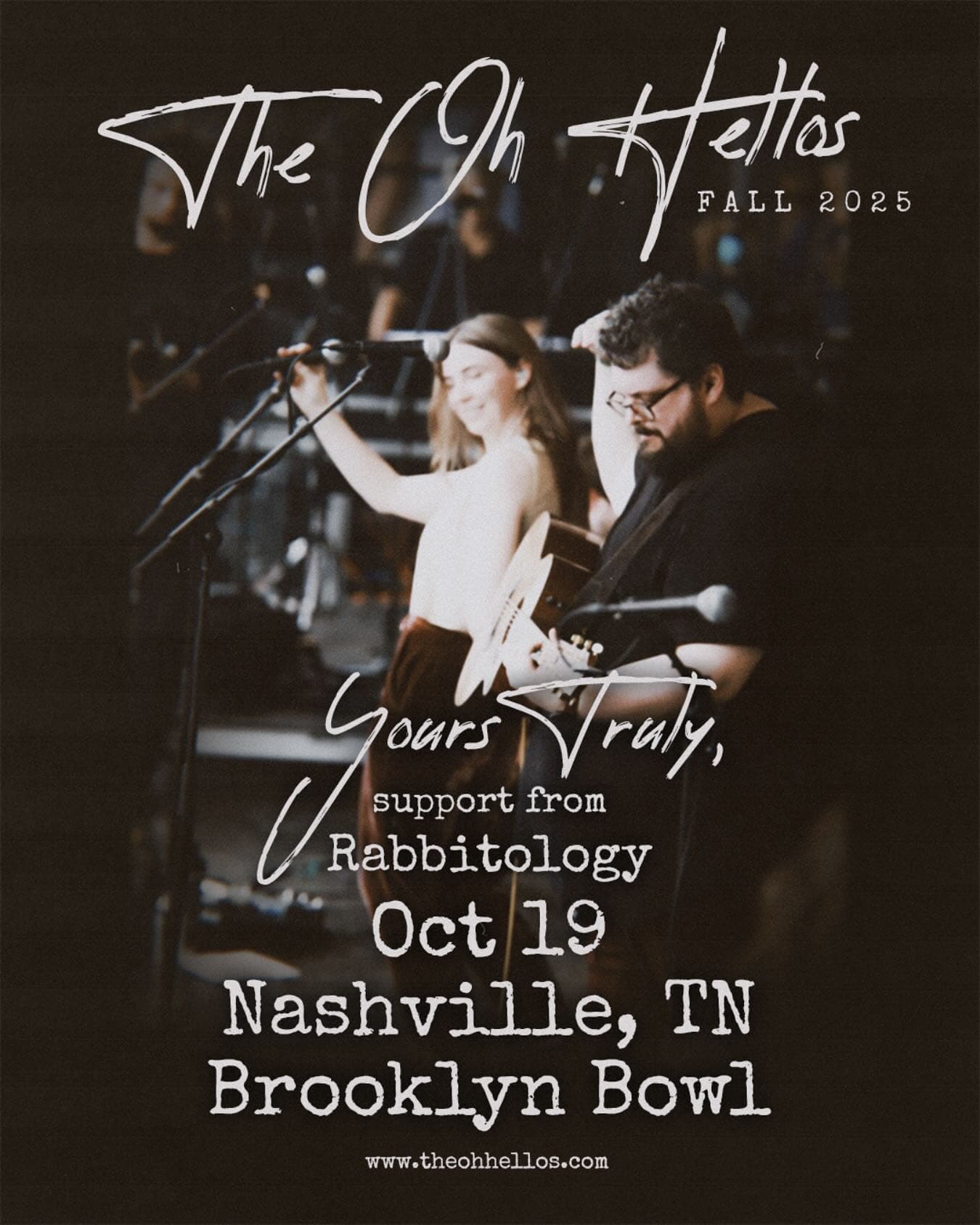 The Oh Hellos // Rabbitology - Yours Truly