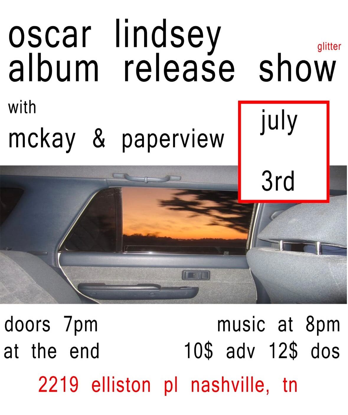 The Oscar Lindsey Band // McKay // Paperview