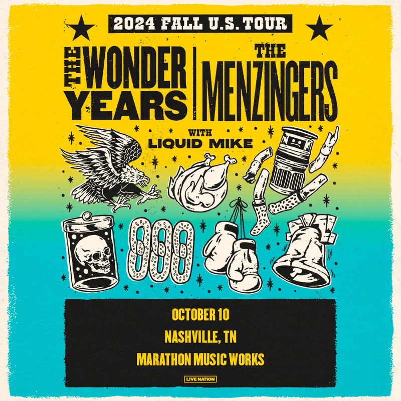 The Wonder Years // The Menzingers // Liquid Mike