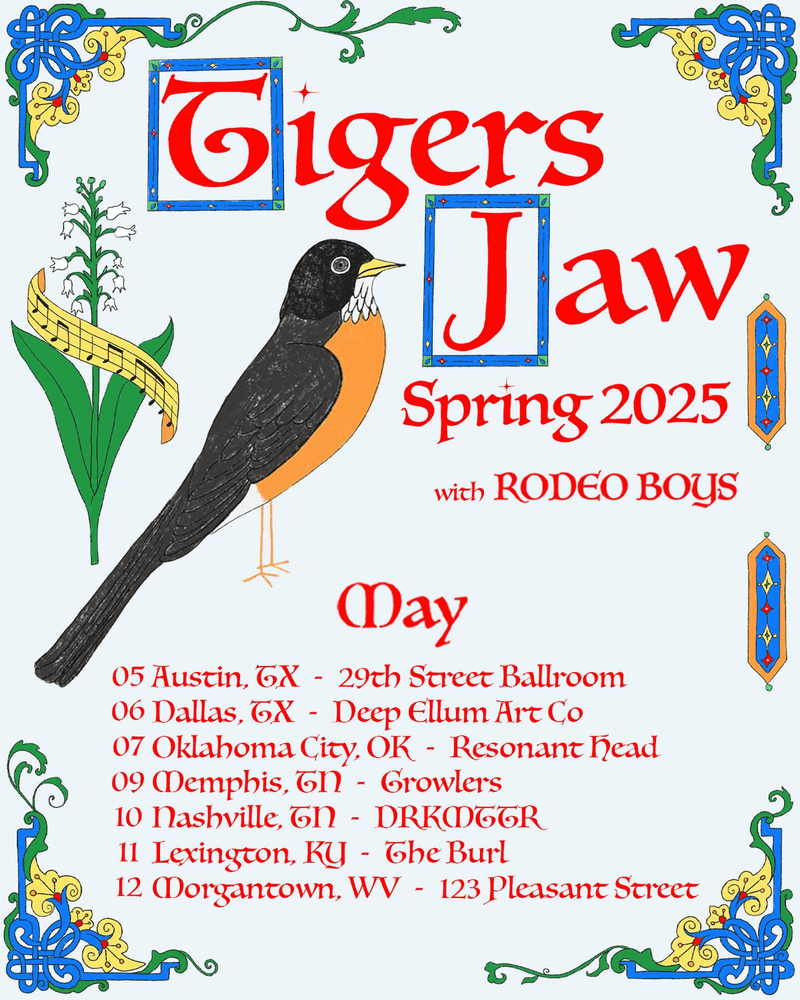 Tigers Jaw // Rodeo Boys