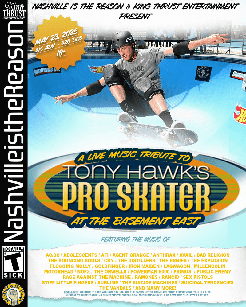Tony Hawk's Pro Skater: A Live Music Tribute