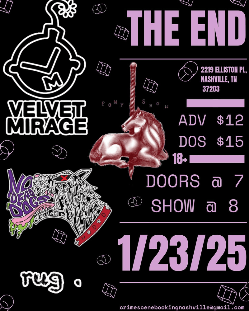 Velvet Mirage // No Dead Dogs // Ponyshow // Rug