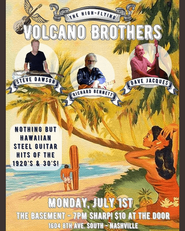 Volcano Brothers - Steve Dawson, Richard Bennett, Dave Jacques