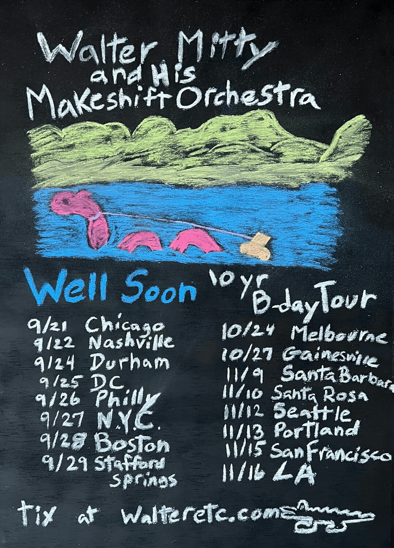 Walter Mitty & His Makeshift Orchestra // Rosie Tucker // Sad Camper