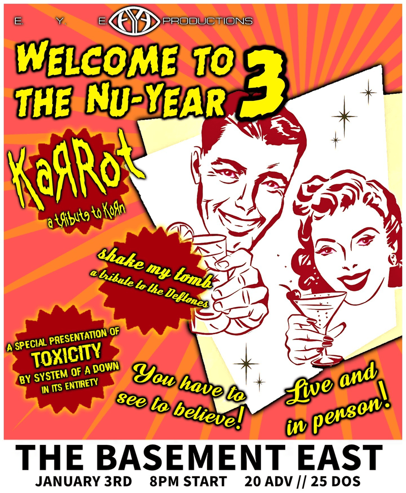 Welcome to the Nu Year: Karrot // Shake My Tomb