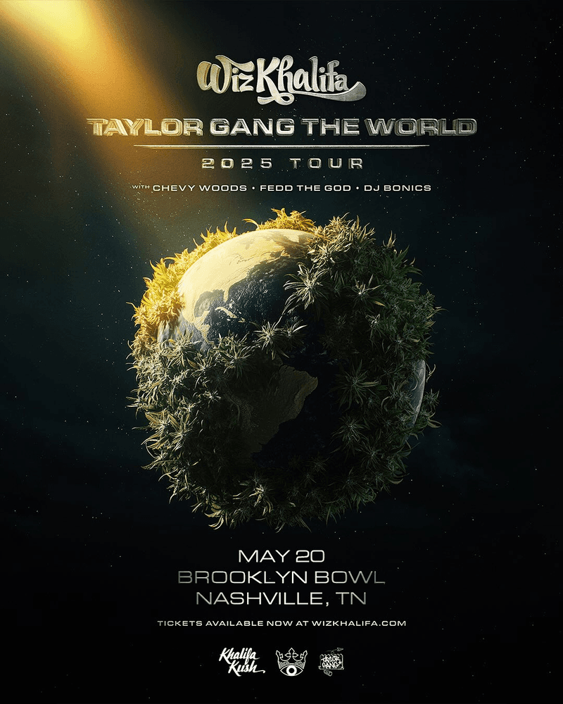 Wiz Khalifa // Chevy Woods // Fedd the God // Dj Bonics - "Taylor Gang The World" Tour