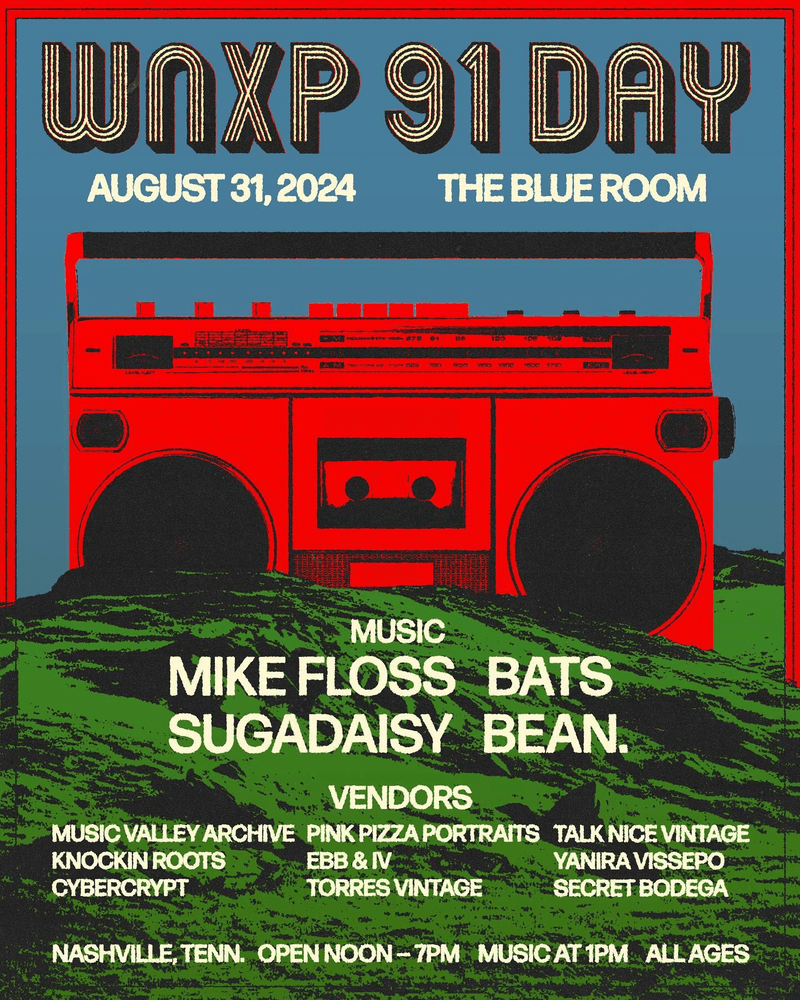 WNXP 91 Day w/ Mike Floss, Bats, and more!