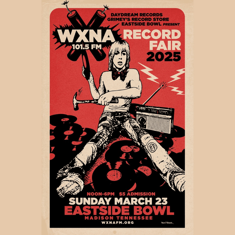 WXNA Record Fair – Spring 2025