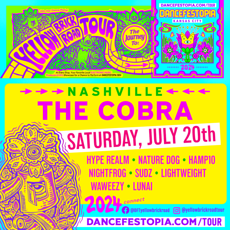 Yellow Brick Road Tour // The Journey to Dancefestopia 2024
