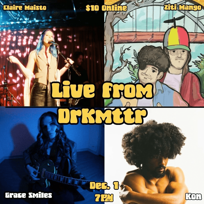 Ziti Mango // Claire Maisto // K.O.N // Grace Smiles