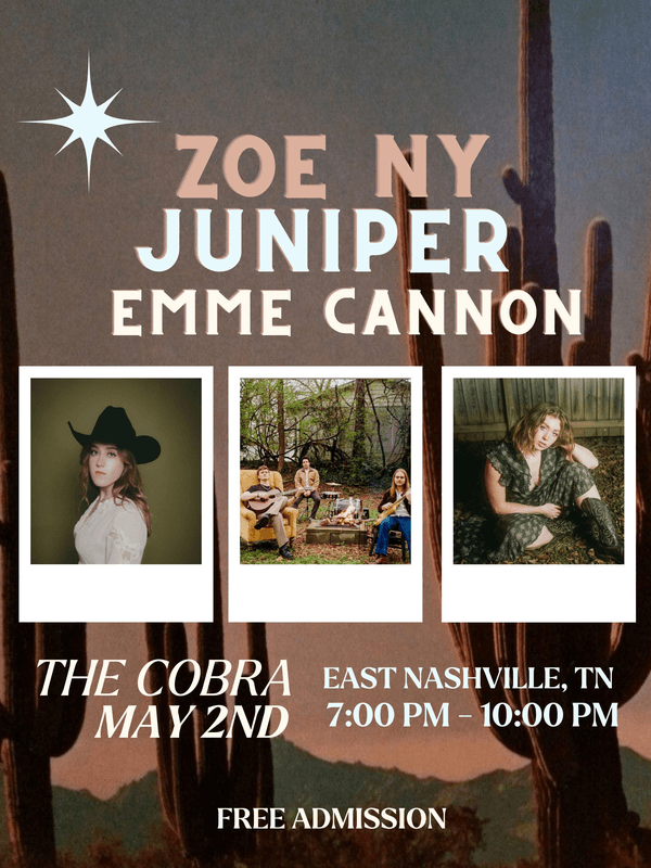 Zoe Ny // Juniper // Emme Cannon