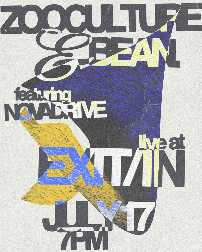 Zoo Culture // BEAN. // Novadrive