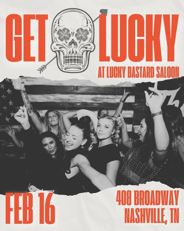 Get Lucky @ Lucky Bastard Saloon