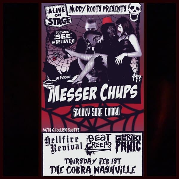 Messer Chups @ The Cobra Nashville