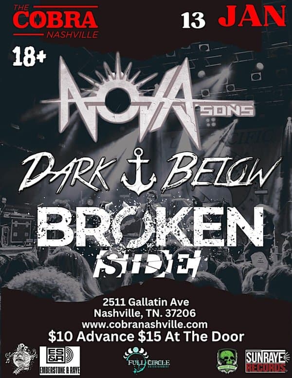 Broken Side | Dark Below | Nova Sons