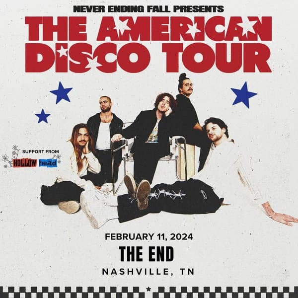 Never Ending Fall – THE AMERICAN DISCO TOUR