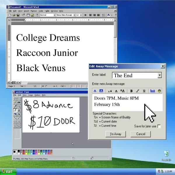 College Dreams // Raccoon Junior // Black Venus