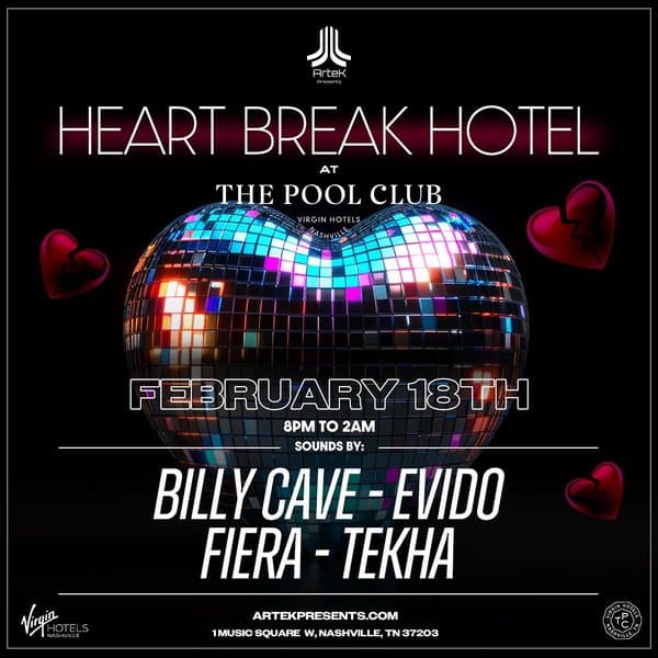 ArteK Presents: HEARTBREAK HOTEL